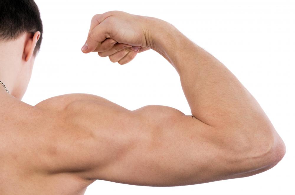 Peanut butter contains protein, which helps keep the body strong.