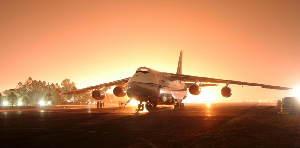 An airplane taking off measures about 140 decibels.