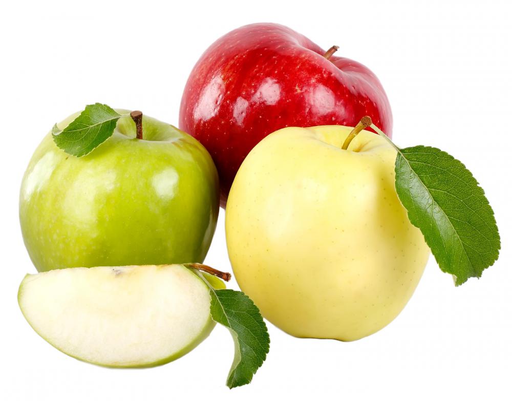 Apples contain apigenin.