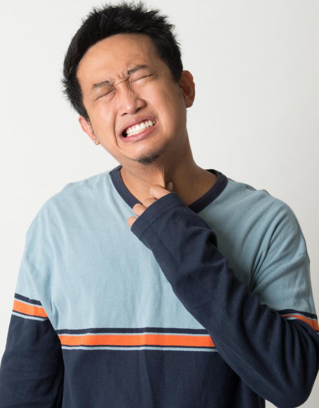 Symptoms of neck cancer, a possible cause for a neck mass, may include hoarseness and sore throat.