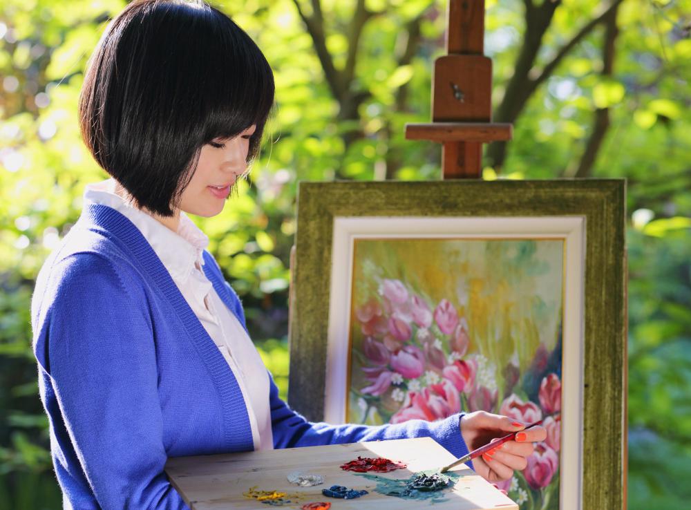 The ability to create and appreciate art is based in the right side of the brain.