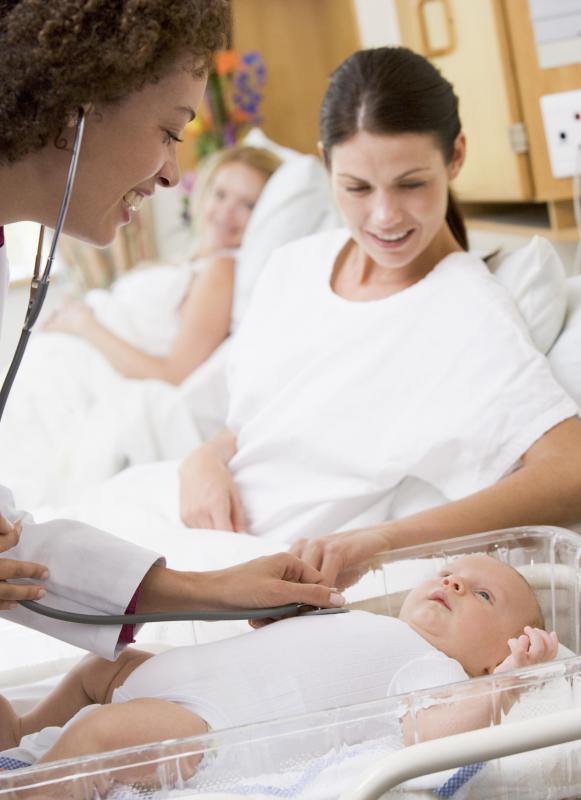 Anthropometric measurements are performed during well-baby check-ups.