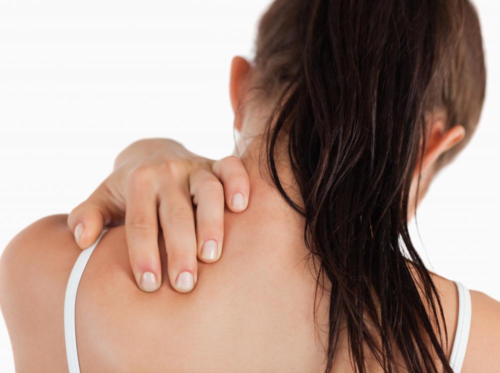Signs of an acute illness may include muscle aches and pains.