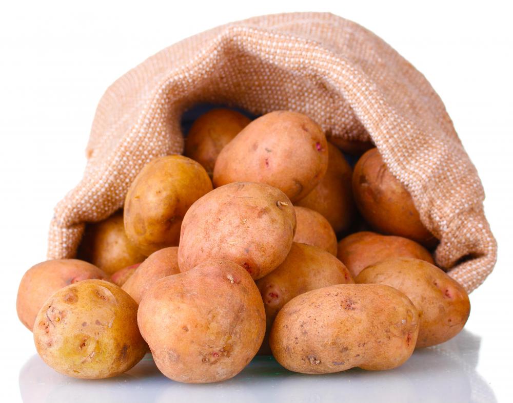 Potatoes are very high in potassium.
