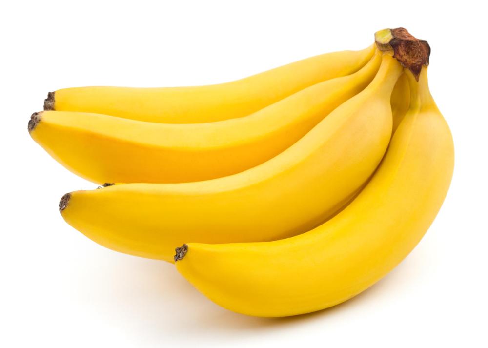 Bananas are high in flavonoids.
