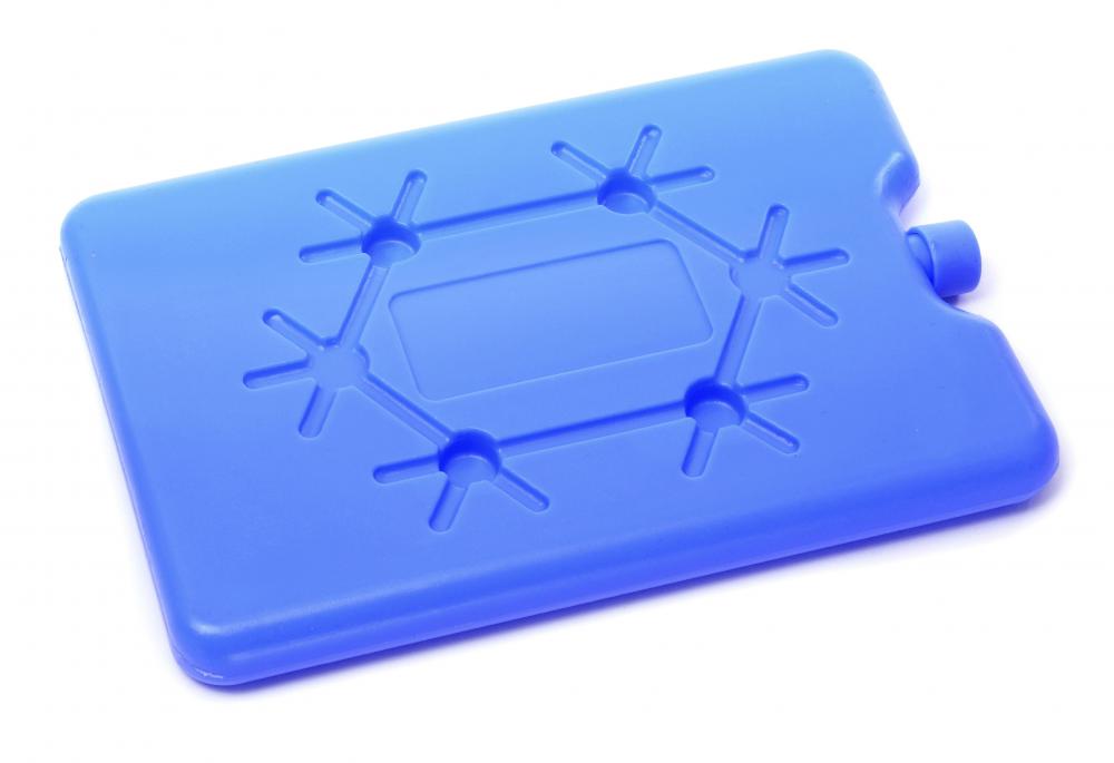 Ice packs are used to reduce inflammation from a hematoma.