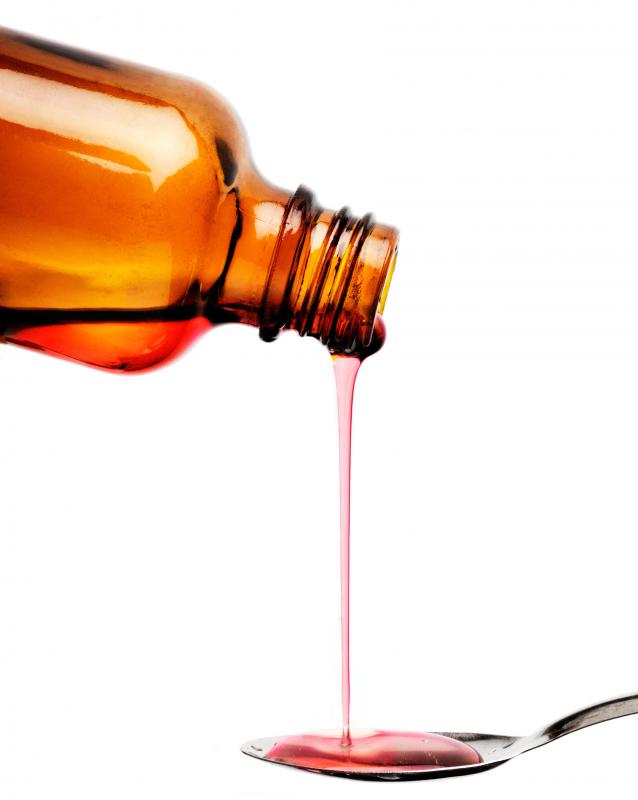 Expectorant are usually found in cough syrup.