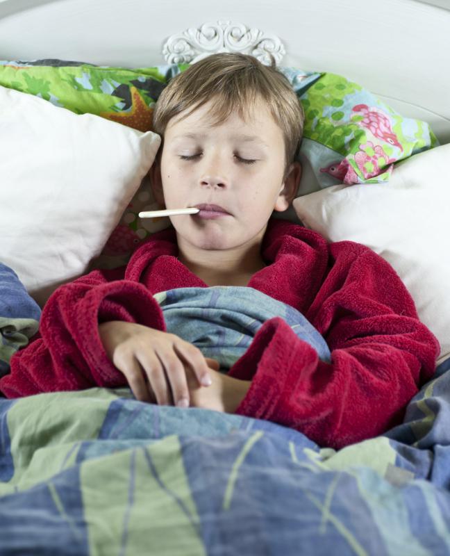 Symptoms of an inflamed appendix may include fever and nausea.