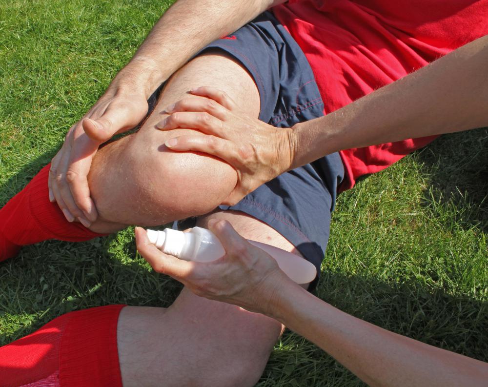 Some herbal pain relief sprays may contain arnica.