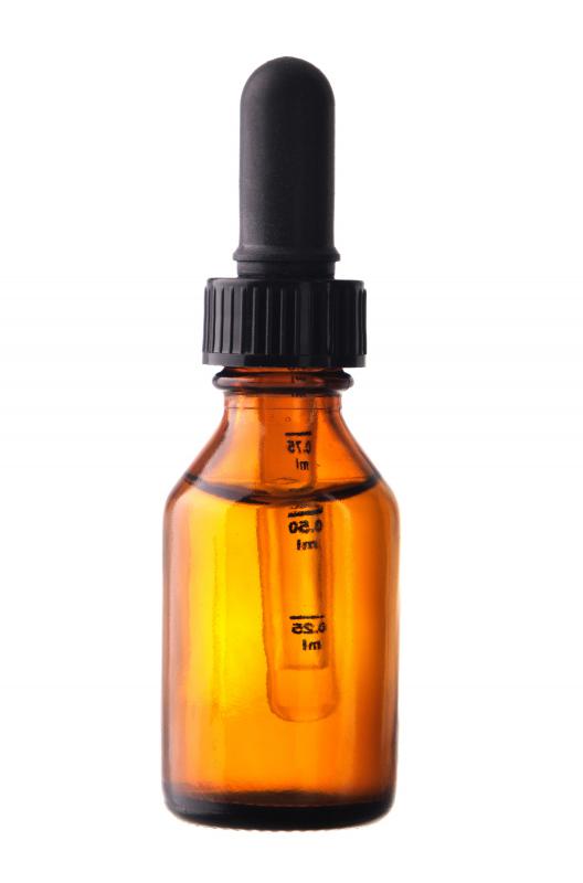 Lavender essential oil is calming.
