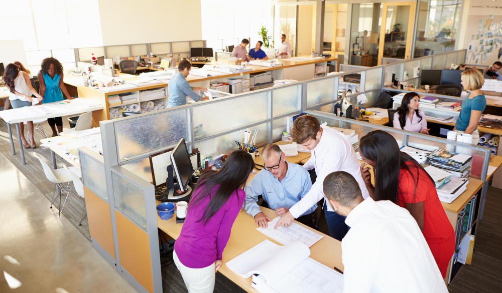 An ergonomic office chair may benefit people who spend the large majority of their workday bent over a computer.