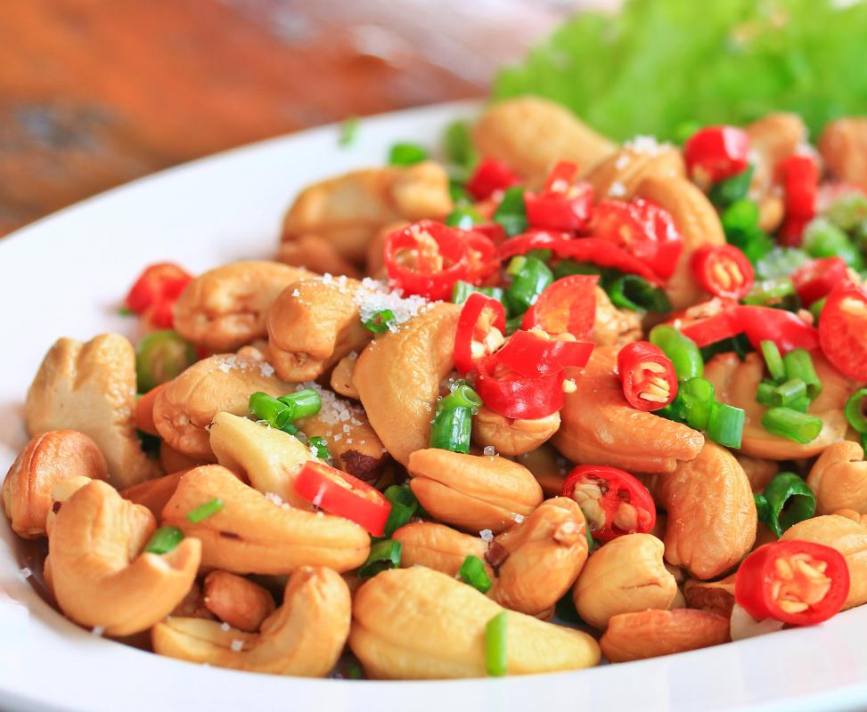 Cashews are a natural laxative and a good source of healthy fats.