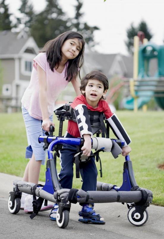 Cerebral palsy damages the nervous system and brain function.