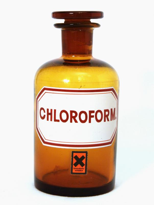 Chloroform is one type of anesthetic.