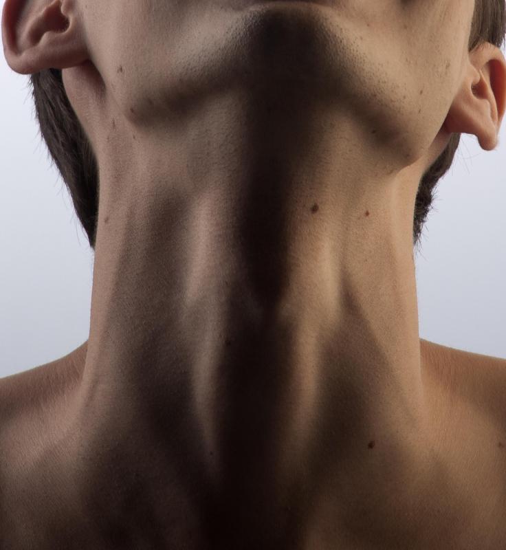 A cricothyroidotomy involves making an emergency puncture just below the Adam's apple.