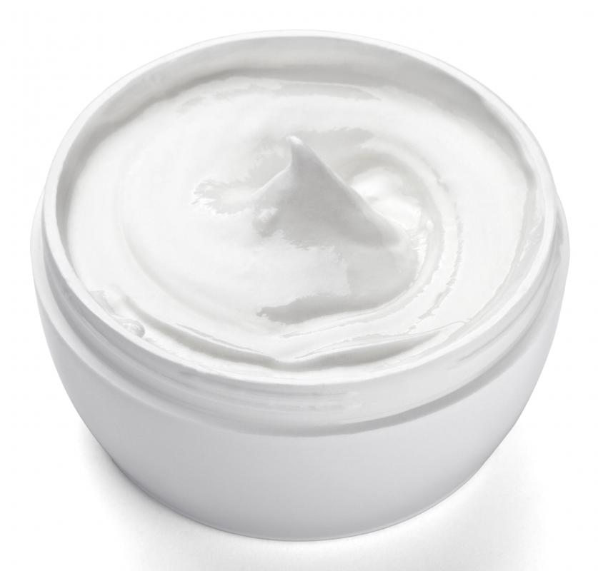 Face cream made with avocado extract.