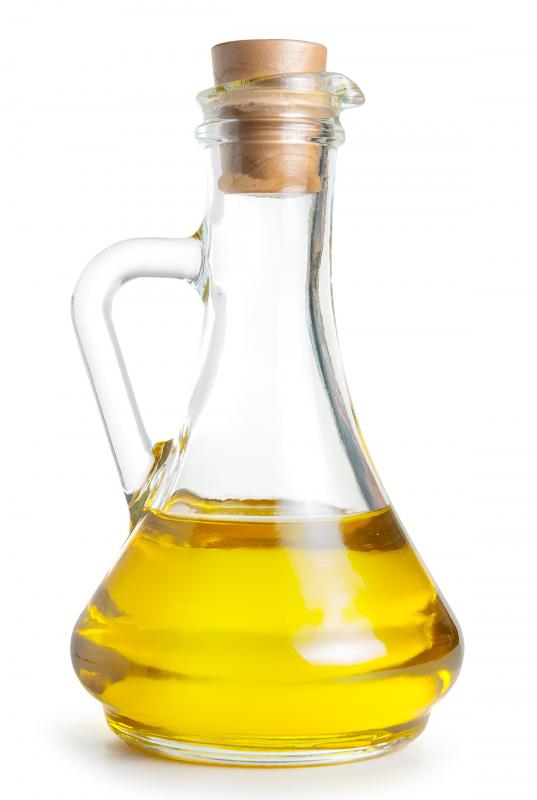 Cold pressed flaxseed oil.