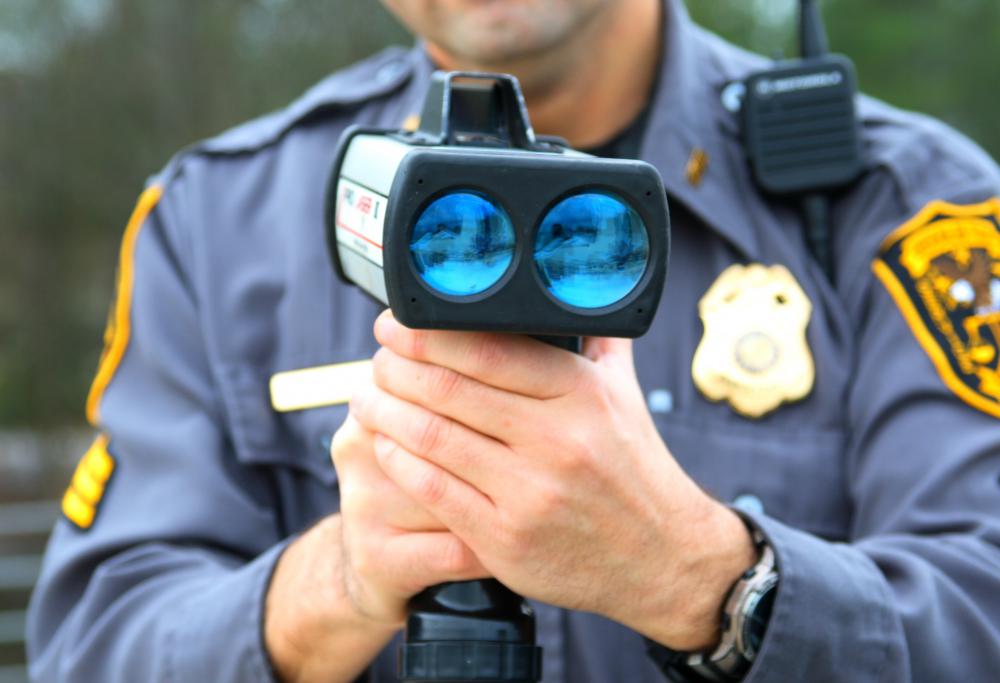 Police radar guns use Doppler technology.