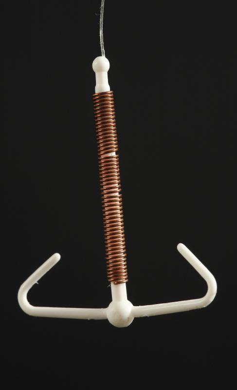 An IUD, which can cause a uterine perforation.