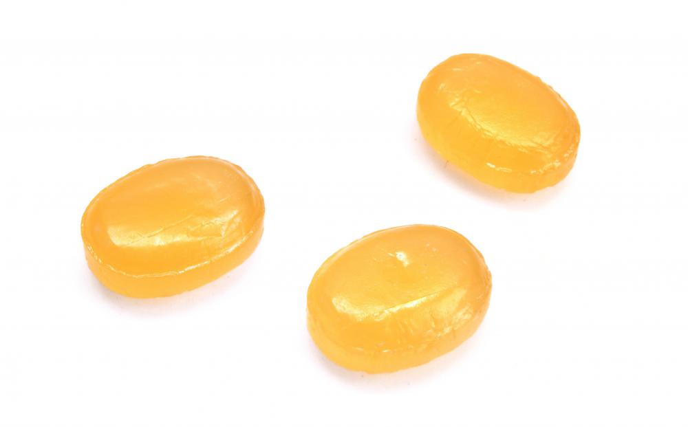 Cough drops soothe sore throats and suppress coughing.