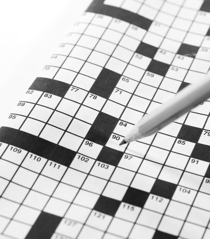 Crossword puzzles can help improve concentration.