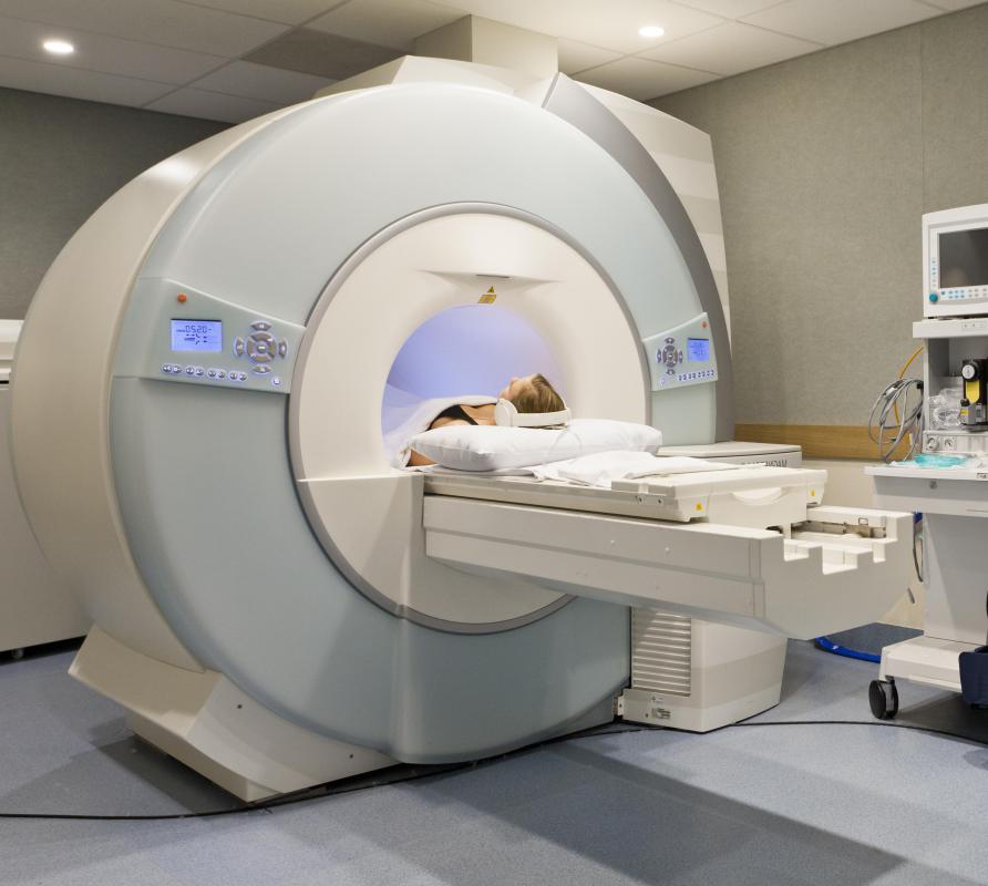 CT scans are used to evaluate adrenal nodules.