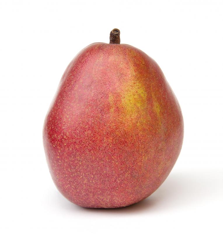 Pears are high in fiber.