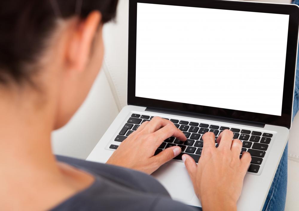 Spending extended periods in front of a computer can cause eye strain.