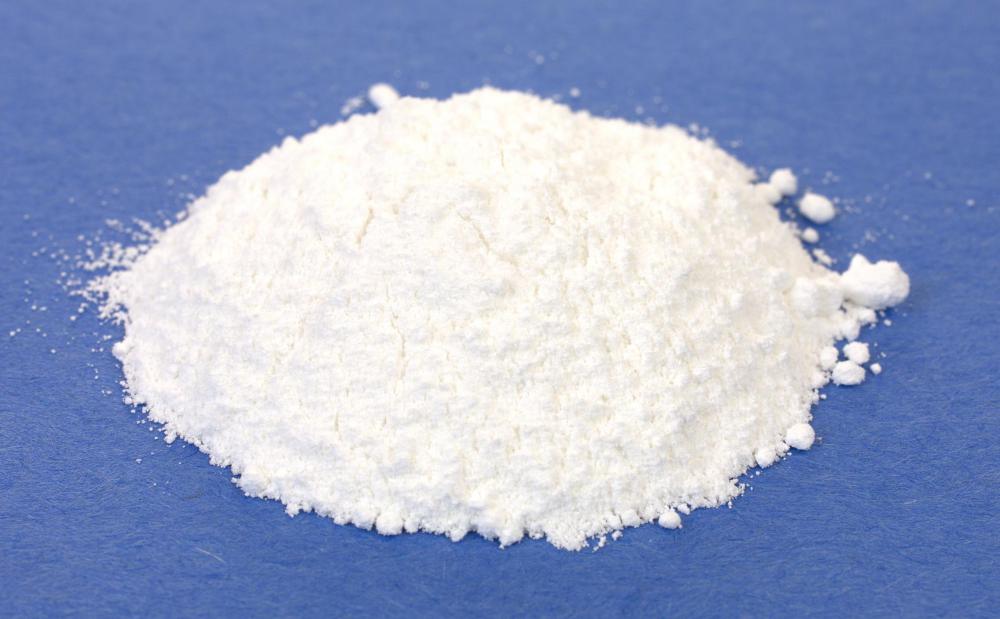 Dicalcium phosphate powder.