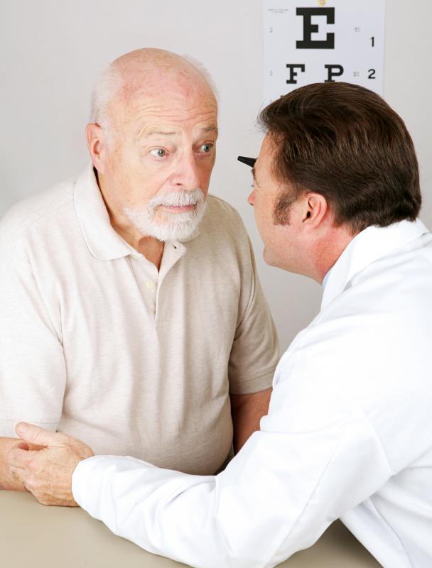Ambulatory care can be provided in an optometrist's office.