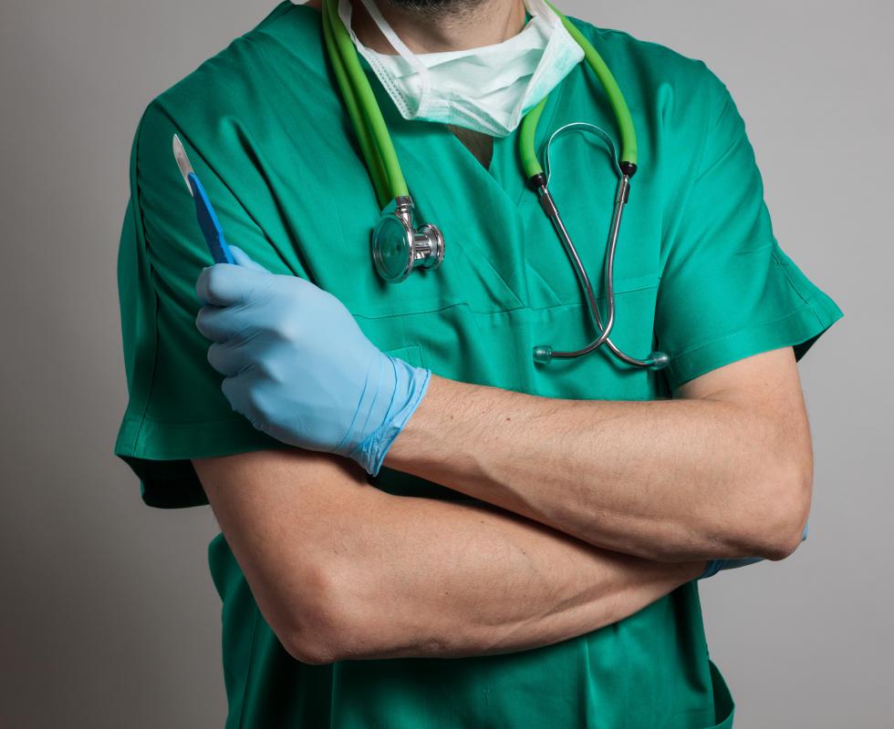 Idaphor antiseptics may be used to disinfect scalpels.