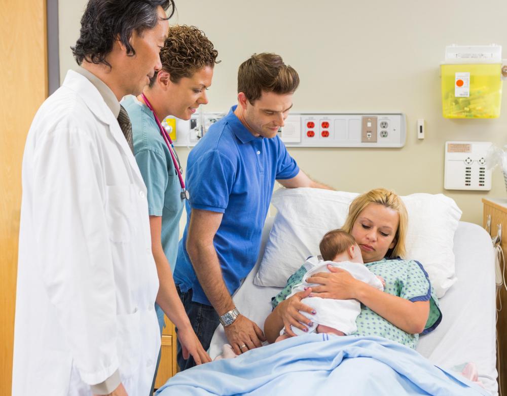 Ovulation will not return until after a baby is born.