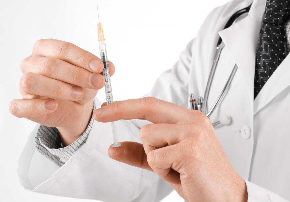 Injectable drugs may be used to soothe joint pain caused by gout.