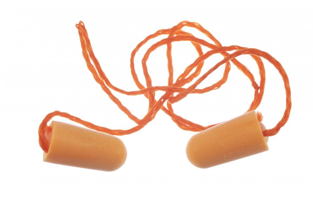 Ear plugs can help prevent trauma from loud noises that over time can cause hearing loss.