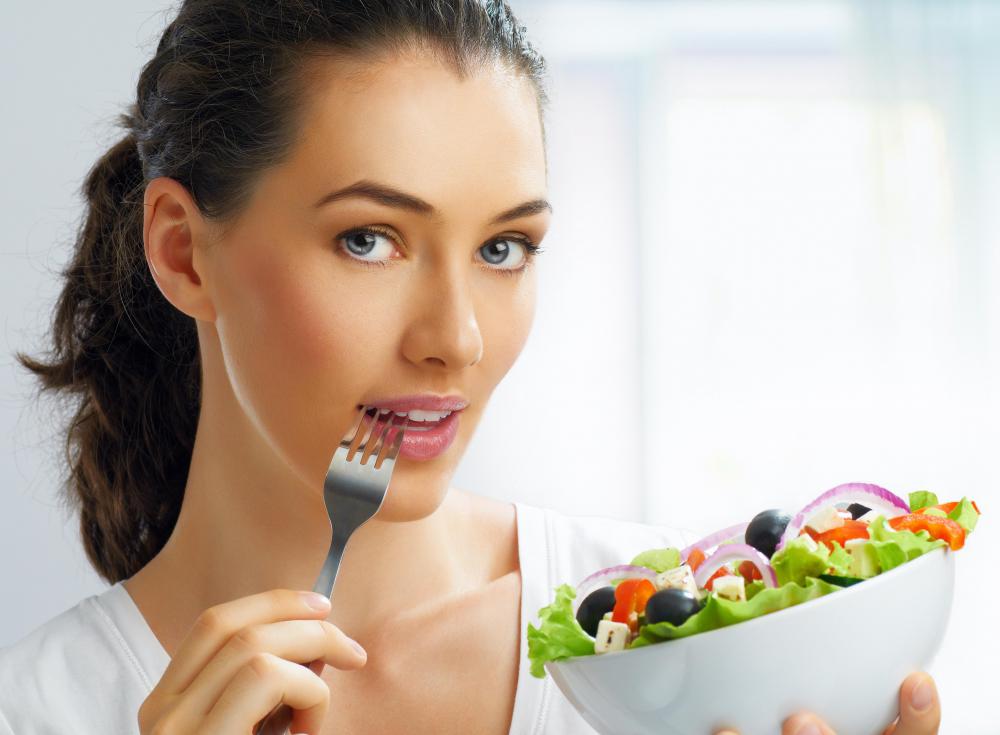 Beet greens can be a nutritious addition to a green leafy salad.