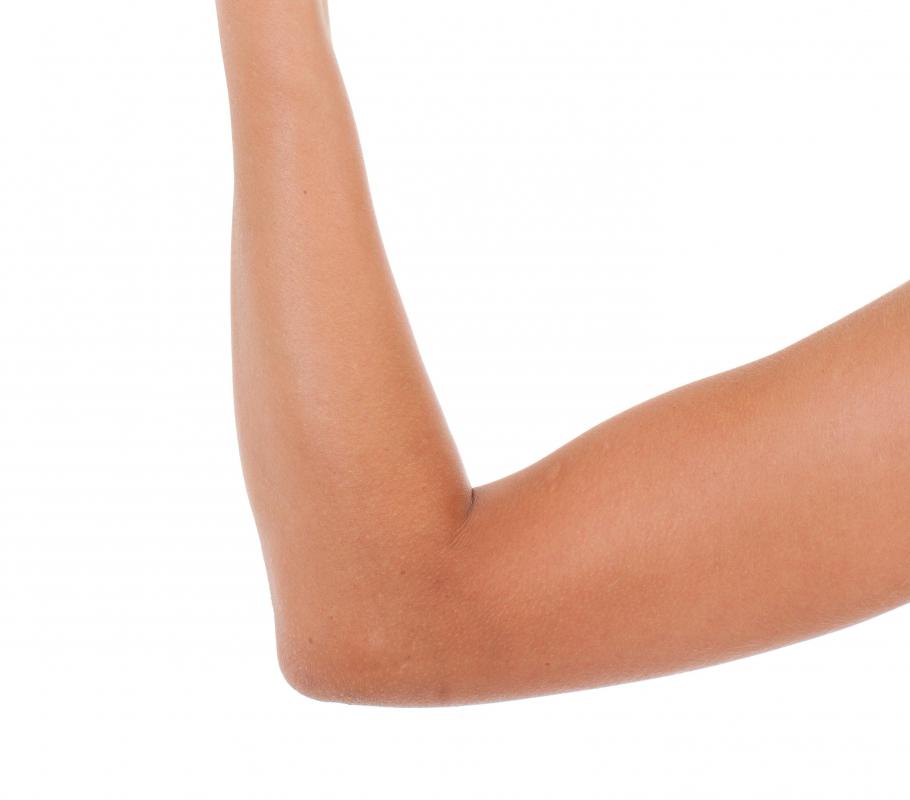 The funny bone is actually the ulnar nerve in the elbow.