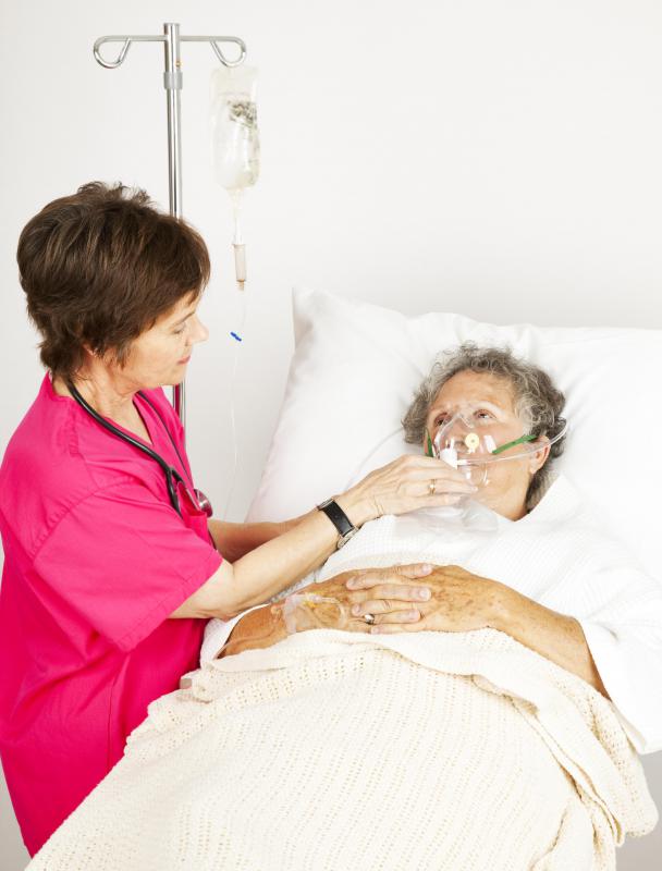 The most common hypoxia treatment involves giving a patient oxygen.
