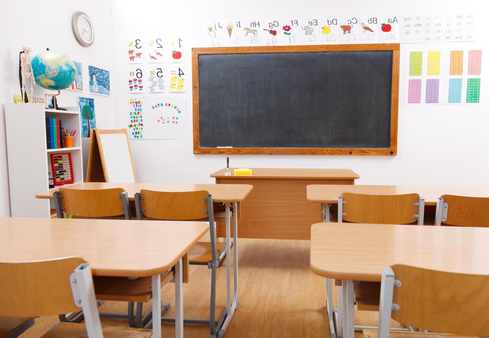 Tabletop exercises may be conducted in a school setting to help teachers be prepared for a school lock down.