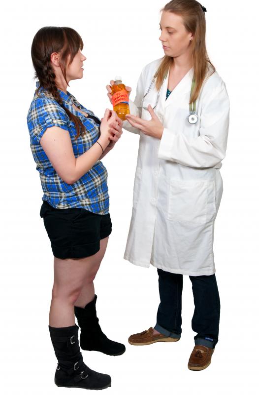 Contrast dye can be given orally instead of intravenously.