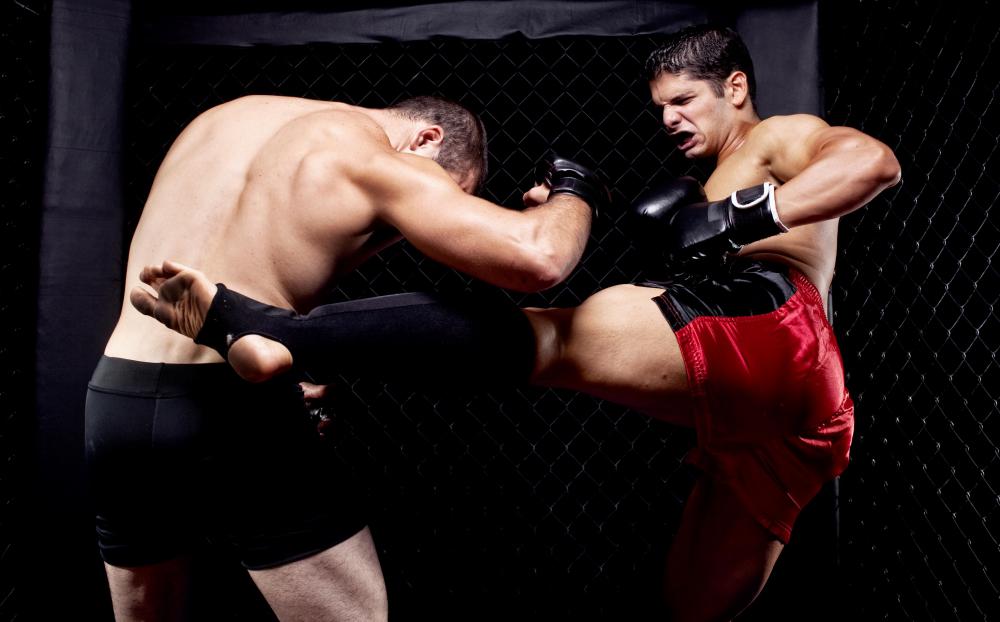 Kickboxing workouts may be designed to mimic traditional kickboxing.