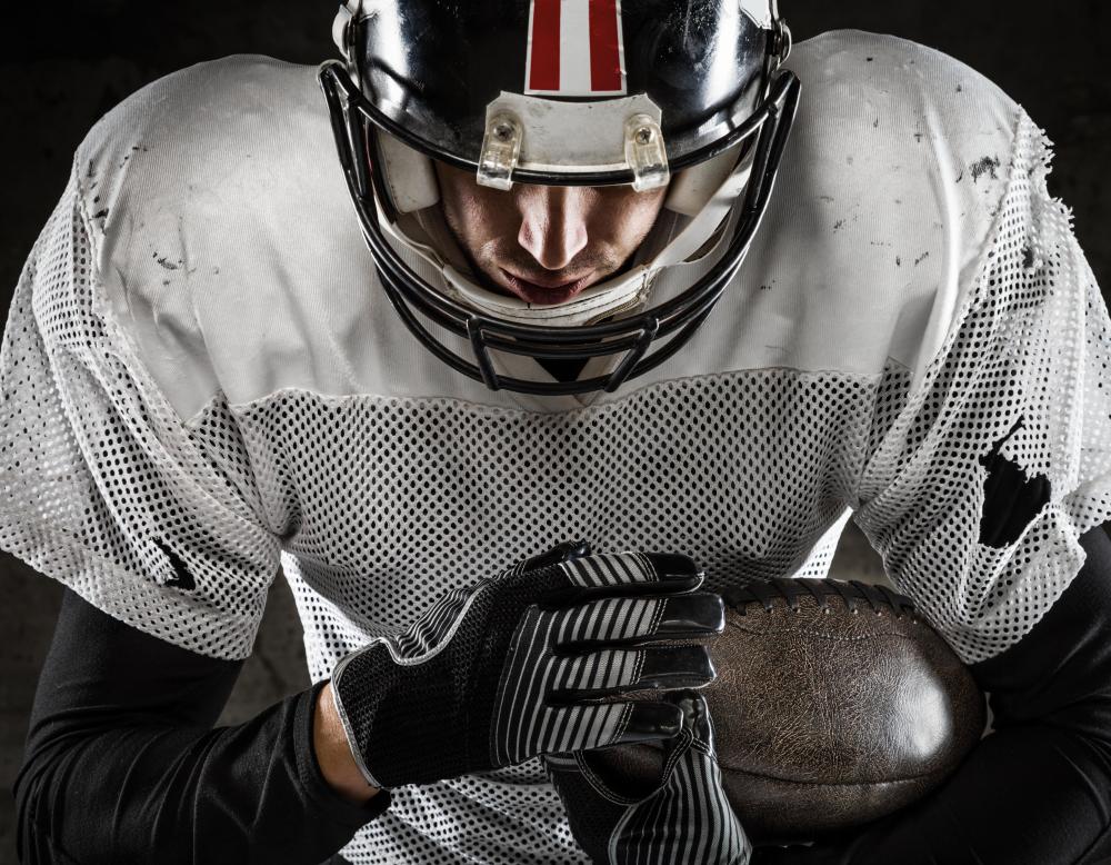 Football players are susceptible to experiencing fractures.