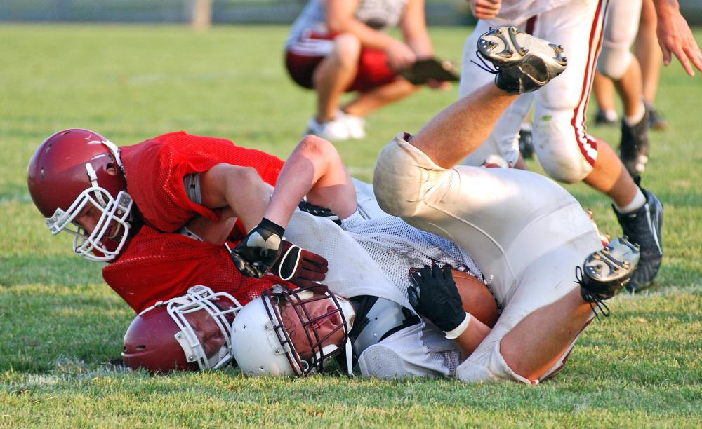 Repetitive injuries may result in osteophyte formation.