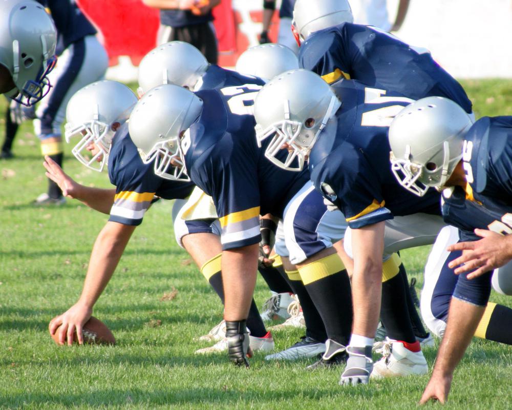 Football players rely on muscle memory to quickly and efficiently execute different plays.