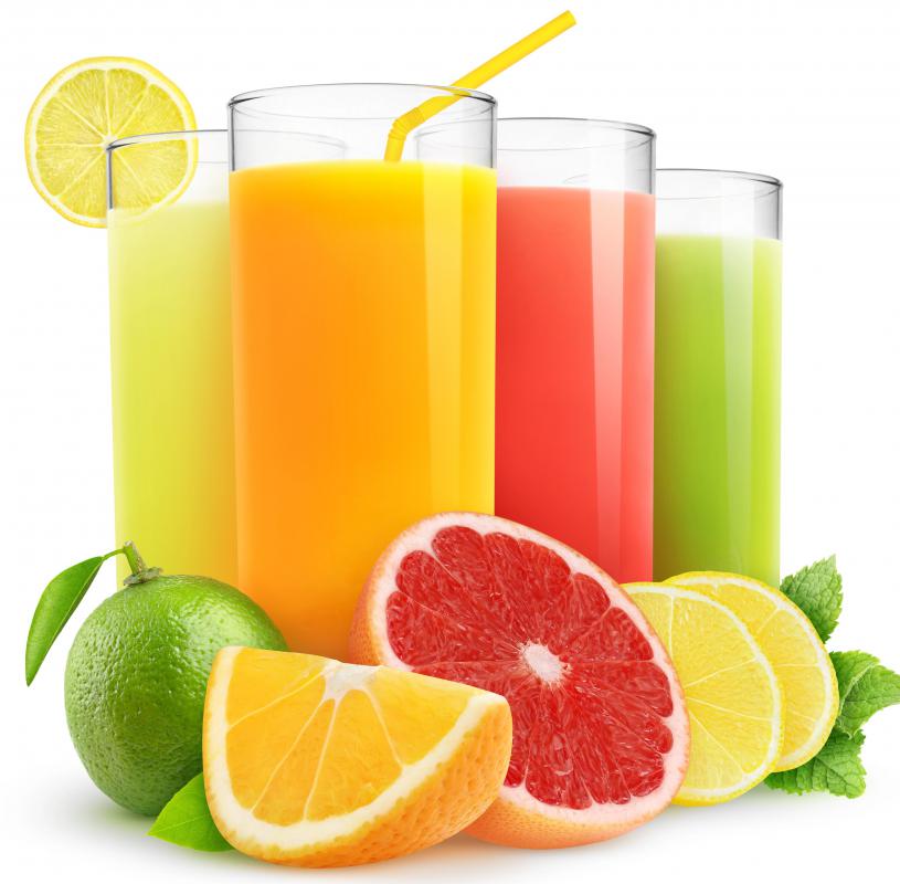 Protein powder can be mixed with water, milk, or juice.