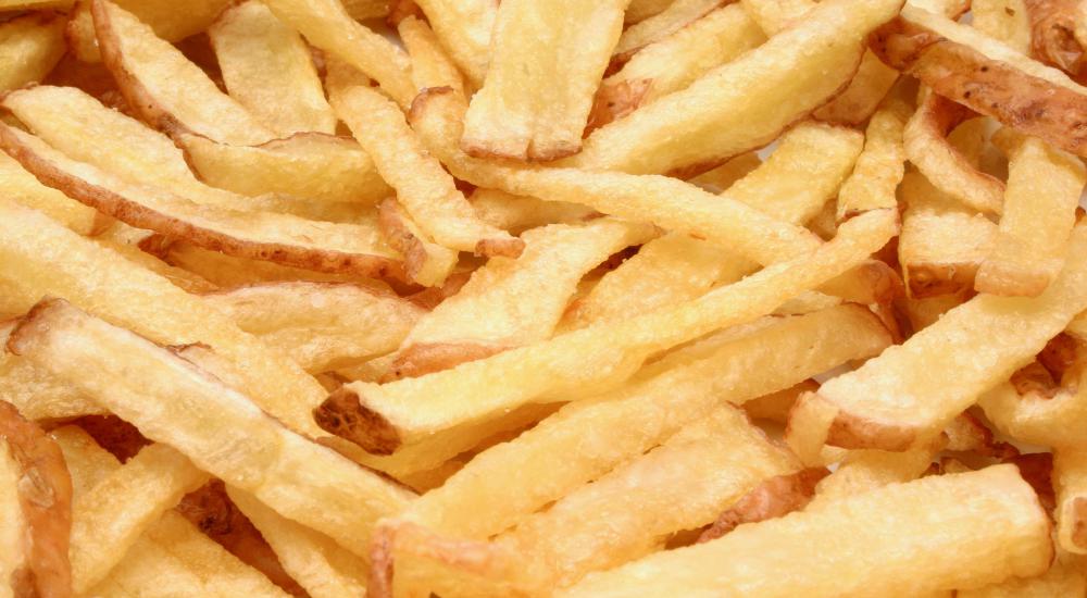 Those with gastritis should avoid french fries.