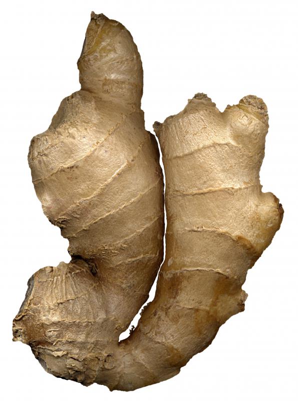 Ginger may alleviate symptoms of an upset stomach.