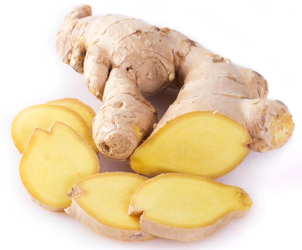Ginger root is a home remedy for a mouth abscess.