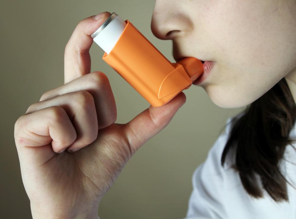 An inhaler is often prescribed to a person suffering with asthma.