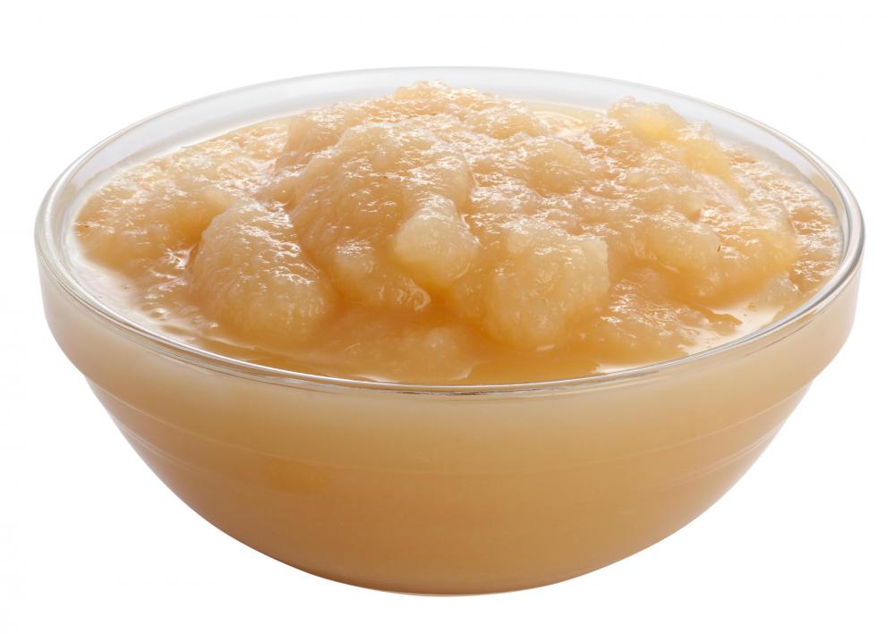 Applesauce is often used as a substitute for oil in some recipes.