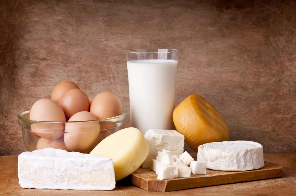 Dairy products contain high levels of vitamin A, which combats unpleasant symptoms of menopause.